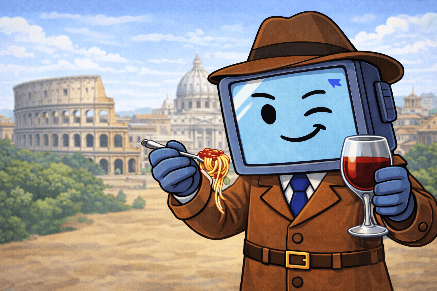 Italian murder mystery cover